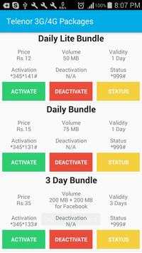 3G Packages Pakistan screenshot 4