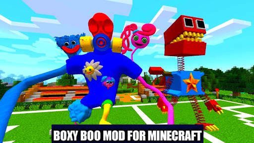 Boxy Boo Mod for Minecraft pe screenshot 1