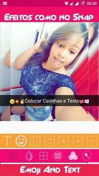 Selfie Snap Pic Editor de Foto screenshot 4