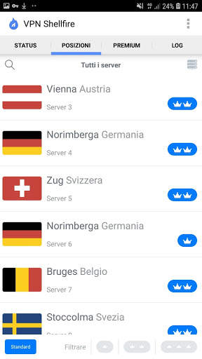 Shellfire VPN screenshot 3