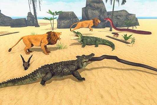 Angry Crocodile Attack स्क्रीनशॉट 2