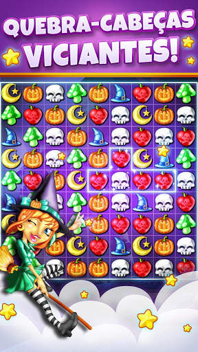 Witch Puzzle - Jogos de Combinar 3 screenshot 1