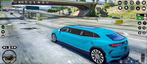 Limousine Taxi Driving Game screenshot 16