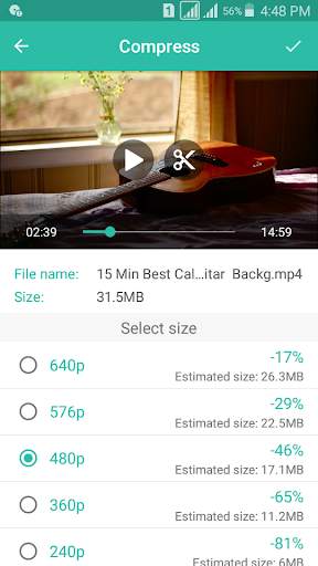Video Compressor-Video to MP4 скриншот 2