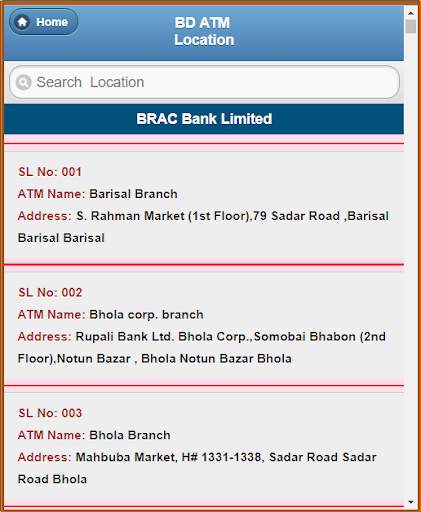 ATM Location in BD screenshot 8
