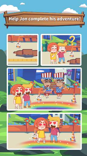 Jon's Adventures - Melukis Teka-teki Permainan screenshot 3