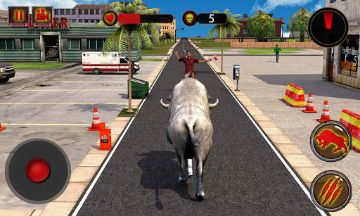 Angry Buffalo Attack 3D screenshot 5