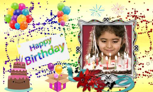 Happy Birthday Photo Frames 2 تصوير الشاشة