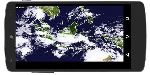 Weather Satellite Widget screenshot 1