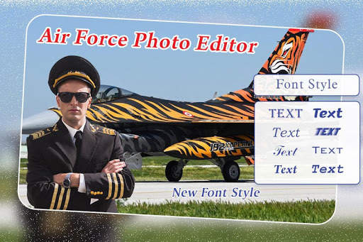 Air Force Photo Editor 1 تصوير الشاشة