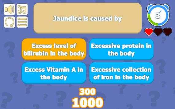 Human Biology Quiz screenshot 4