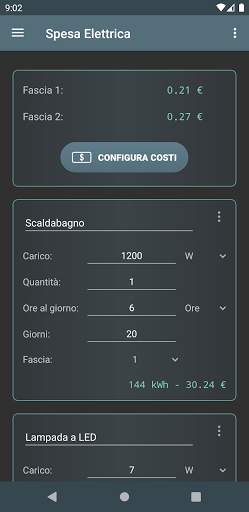 Spesa Elettrica screenshot 1