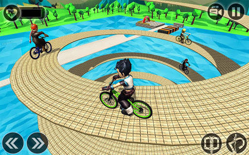 Fearless BMX Bicycle Stunts 3D : Impossible Tracks screenshot 2