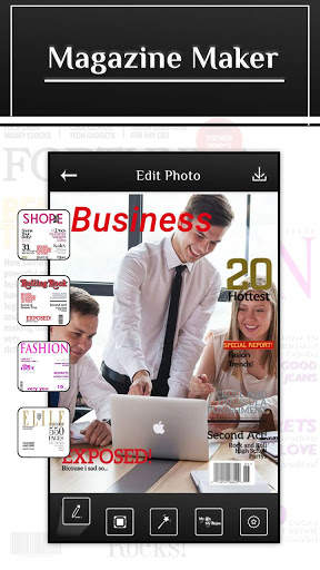 Magazine Cover Photo Editor :Magazine Photo Frames screenshot 2