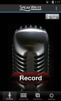 SpeakWrite Recorder screenshot 1