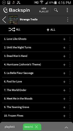 Backspin Music Player screenshot 3