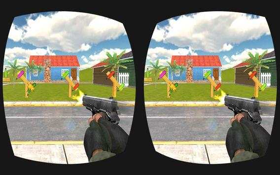 VR Bottle Shooting Expert Simulator Game 3D 2017 screenshot 1