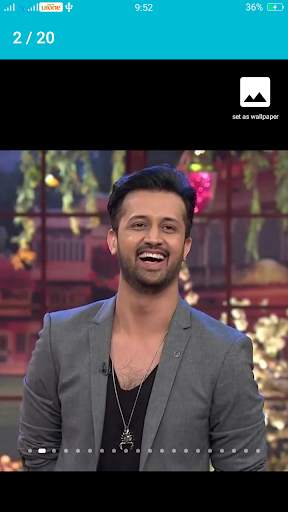 Atif Aslam Wallpaper screenshot 3