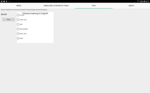 Greek and Latin roots finder screenshot 13