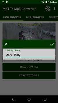 MP4 To MP3 Converter Pro 4 تصوير الشاشة