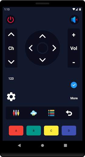 Crown TV Remote screenshot 2
