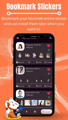 Anime Stickers For WhatsApp, Telegram, and Signal screenshot 5