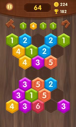 Hexa Crush Cell Puzzle screenshot 3
