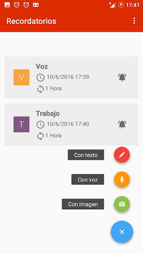 Recordatorios screenshot 3