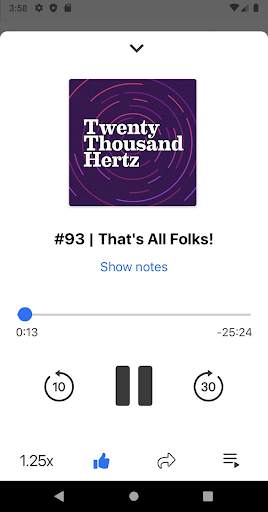 Podhero Podcast Player screenshot 3