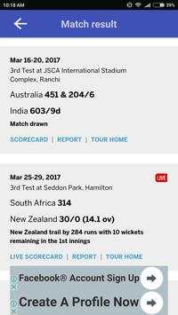 Cricket Live screenshot 4