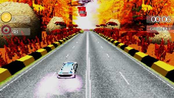 Car Racing 1980 screenshot 2