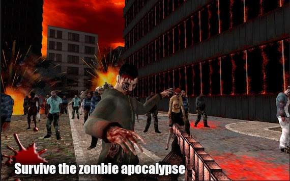 Zombie War - Dead city screenshot 3