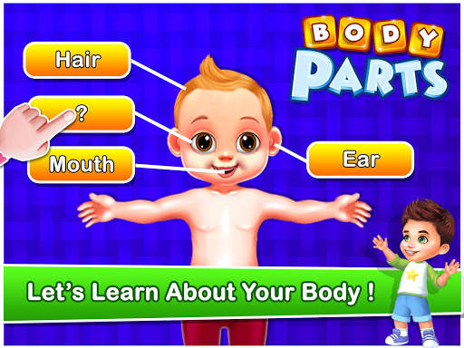 Human Body Parts - Preschool Kids Learning Games screenshot 1