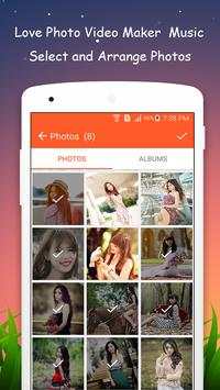 Love Photo Video Maker  Music screenshot 2