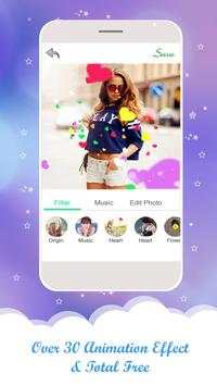 Heart Photo Effect Video Maker screenshot 1