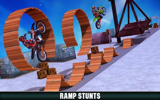 Real Bike Stunt Racing-Simulation Game screenshot 4