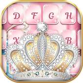 Tastiera Pink Blue Crown