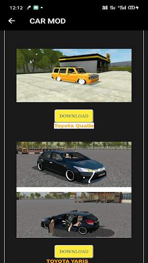 CAR MOD BUSSID INDONESIA BUS S screenshot 3