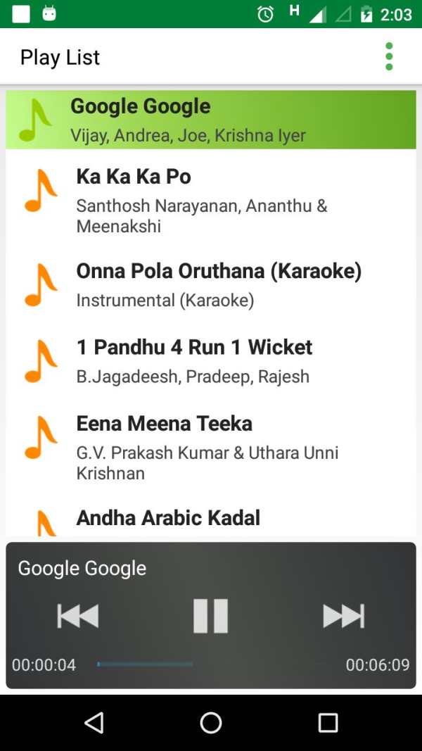 Tamil Music ON - Tamil Songs screenshot 4