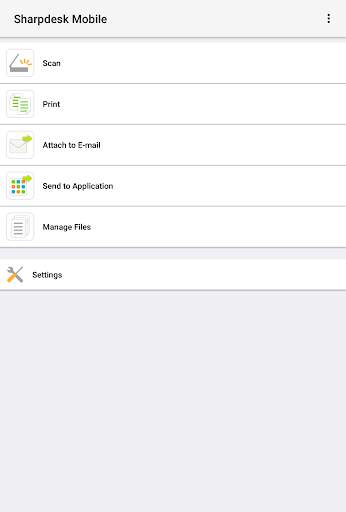Sharpdesk  Mobile screenshot 1