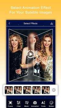 New Year Movie Maker screenshot 5