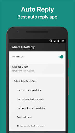 Auto Reply for Whatsapp - Auto Responder screenshot 1