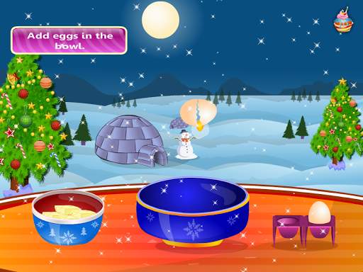 Christmas Cake Cooking Games screenshot 2