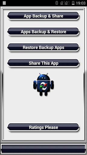 App Backup&Restore  - Share screenshot 1
