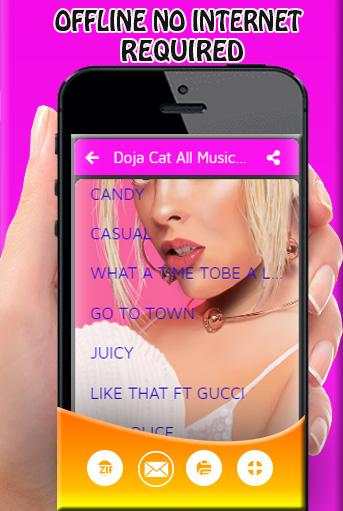 Doja Cat - Freak - All Musics Offline screenshot 4