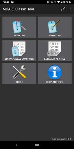 MIFARE Classic Tool 1 تصوير الشاشة