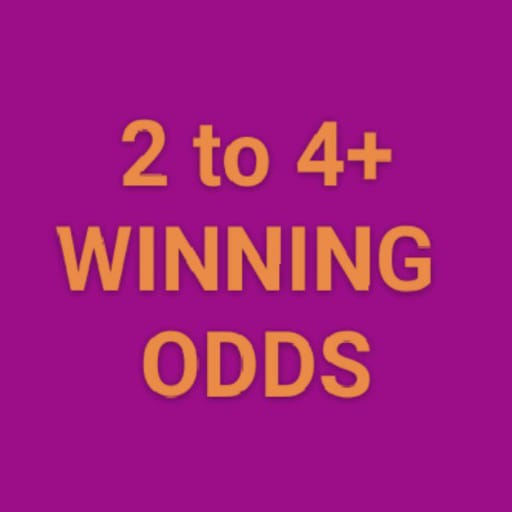 2 TO 4  WINNING ODDS icon