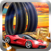 Racing Car Stunts On Impossible Tracks Tricky Path icon