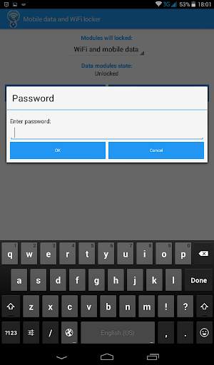 WiFi and cellular data locker screenshot 7
