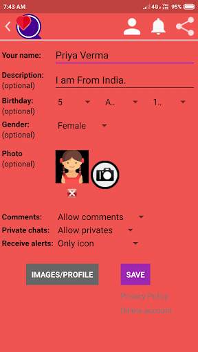 Indian Girls Live Chat screenshot 2